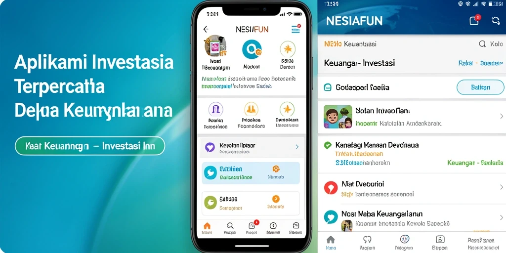 Tampilan antarmuka utama NESIAFUN yang menarik dan fungsional.