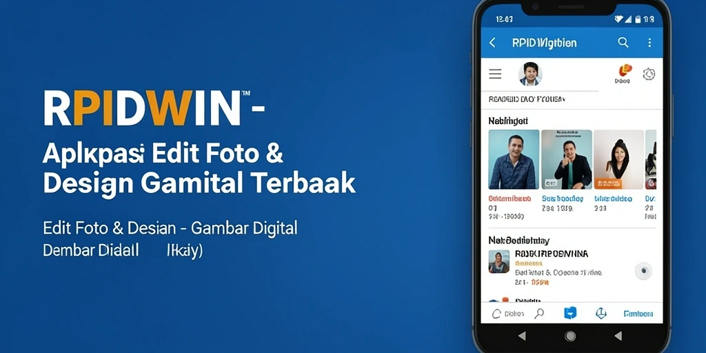 Antarmuka RPIDWIN menunjukkan opsi pengeditan gambar yang lengkap dan menarik.